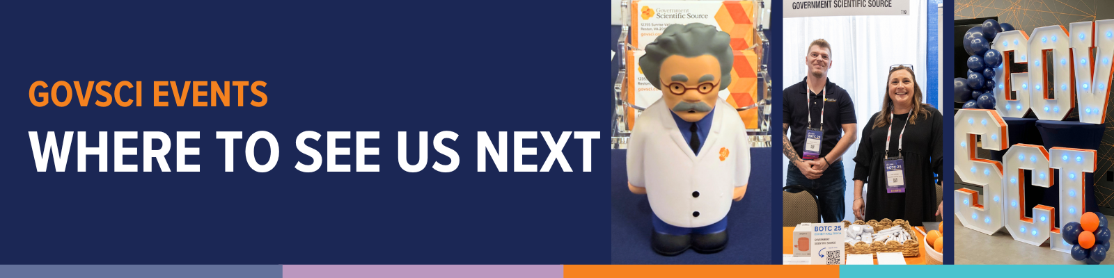 GovSci Events: Where To Find Us Next